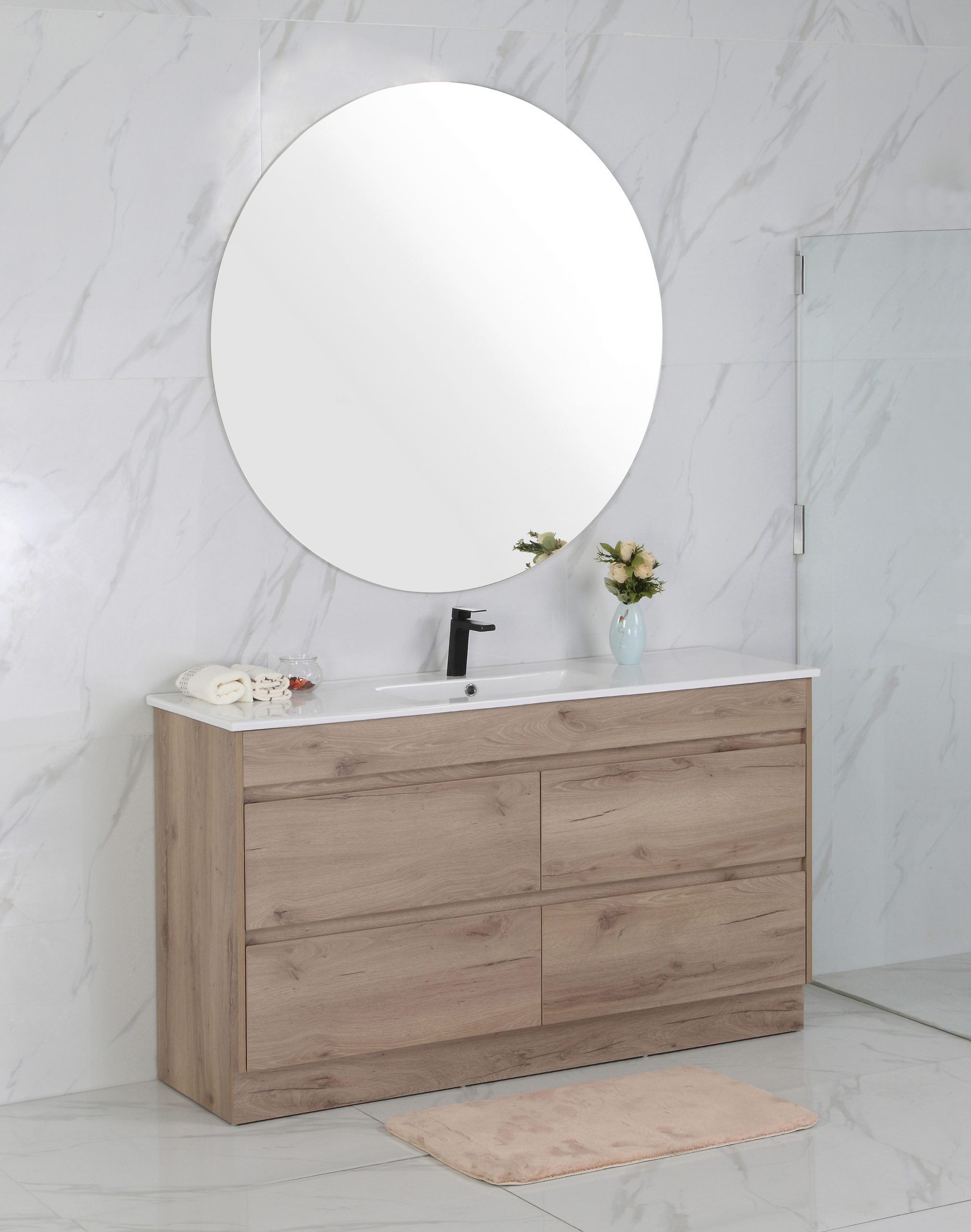 MAX 1200mm Timber Look Freestanding Vanity