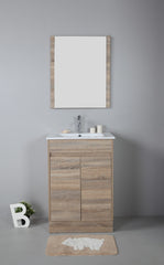 Grace 600mm Freestanding Timber look Bathroom Vanity