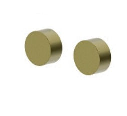 Vivo Hot and Cold Wall Assembly Brushed Brass