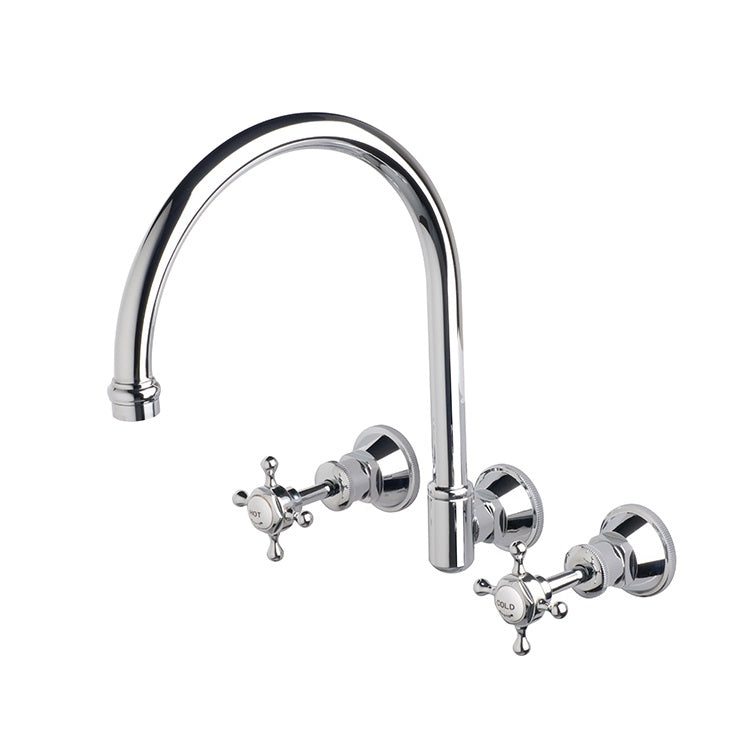 MAGGIE Federation Classic Hamptons Style Bath/ Laundry Mixer Polished Chrome SALE