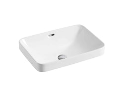 WB 5237A Nero Half Insert Basin