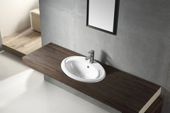 WB 5644 "Victoria" Half Insert Basin