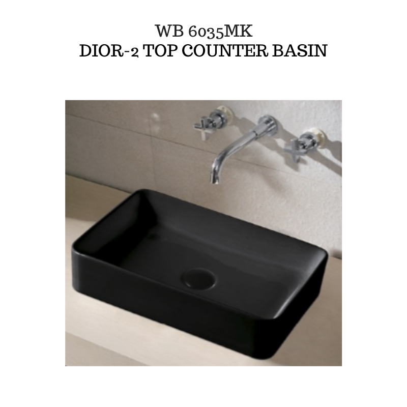 WB6035MK - Dior 2 Black Basin