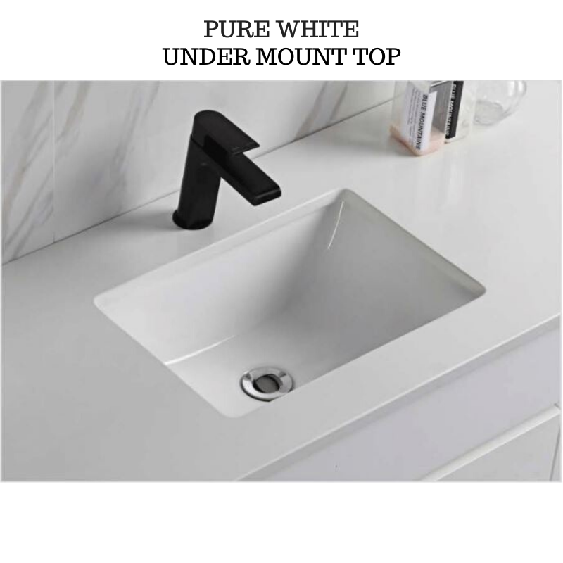 Alice 1500mm Finger Pull Wall Hung Bathroom Vanity Single Basin