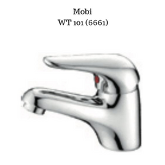 Compact Basin Mixer Polished Chrome - WT6661