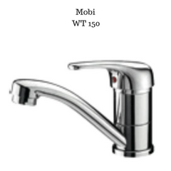 Mobi Swivel Basin Mixer Polished Chrome - WT150