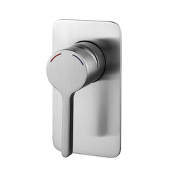 Kenzo Shower/ Bath mixer Brushed Nickel - WT6508BN