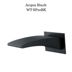 Waterfall Bath Spout Matte Black - WT SP20BK