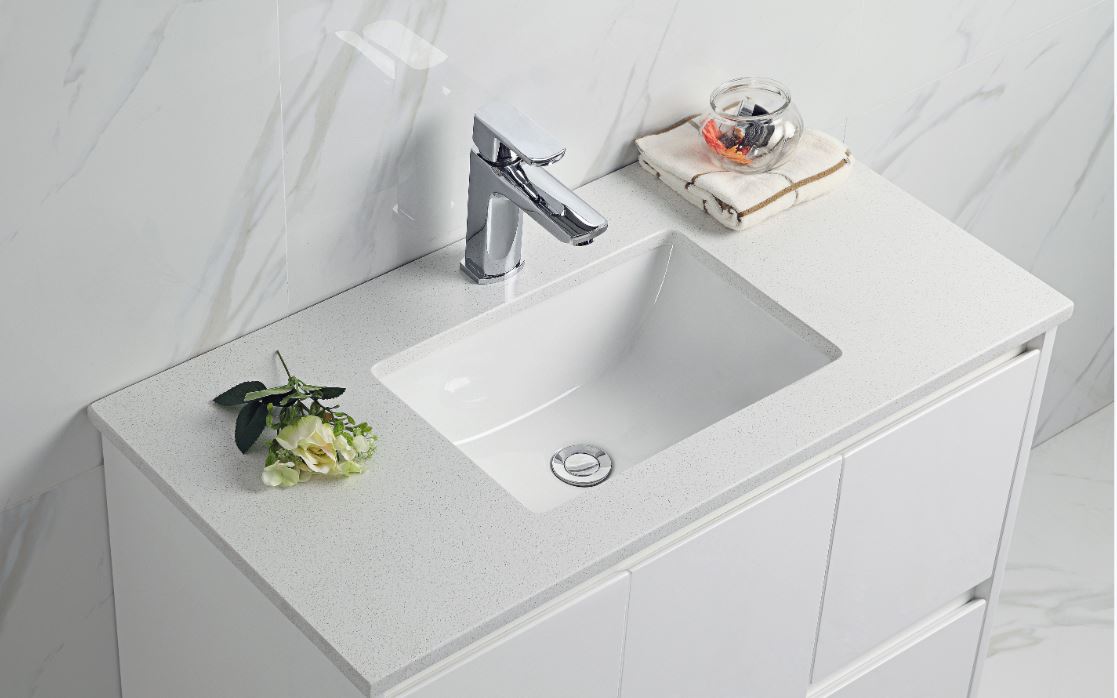 Alice 900mm Finger Pull Freestanding Bathroom Vanity Cabinet