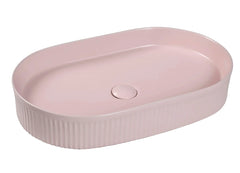 KENSINGTON OVAL BASIN MATTE PINK 580X360MM