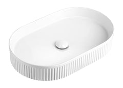 KENSINGTON OVAL BASIN Gloss White 580x360mm