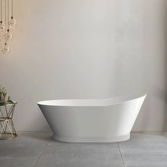 LONDON FREESTANDING BATH 1500mm Gloss White