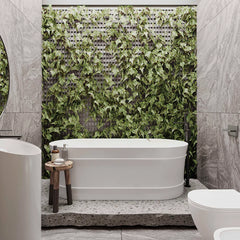 Hamptons FREESTANDING BATH 1500mm  Gloss White