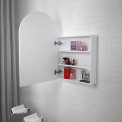 Archie Matte White Shaving Cabinet 900x600mm ARSV9060