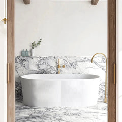 NOOSA Freestanding Bath 1500mm Matte White