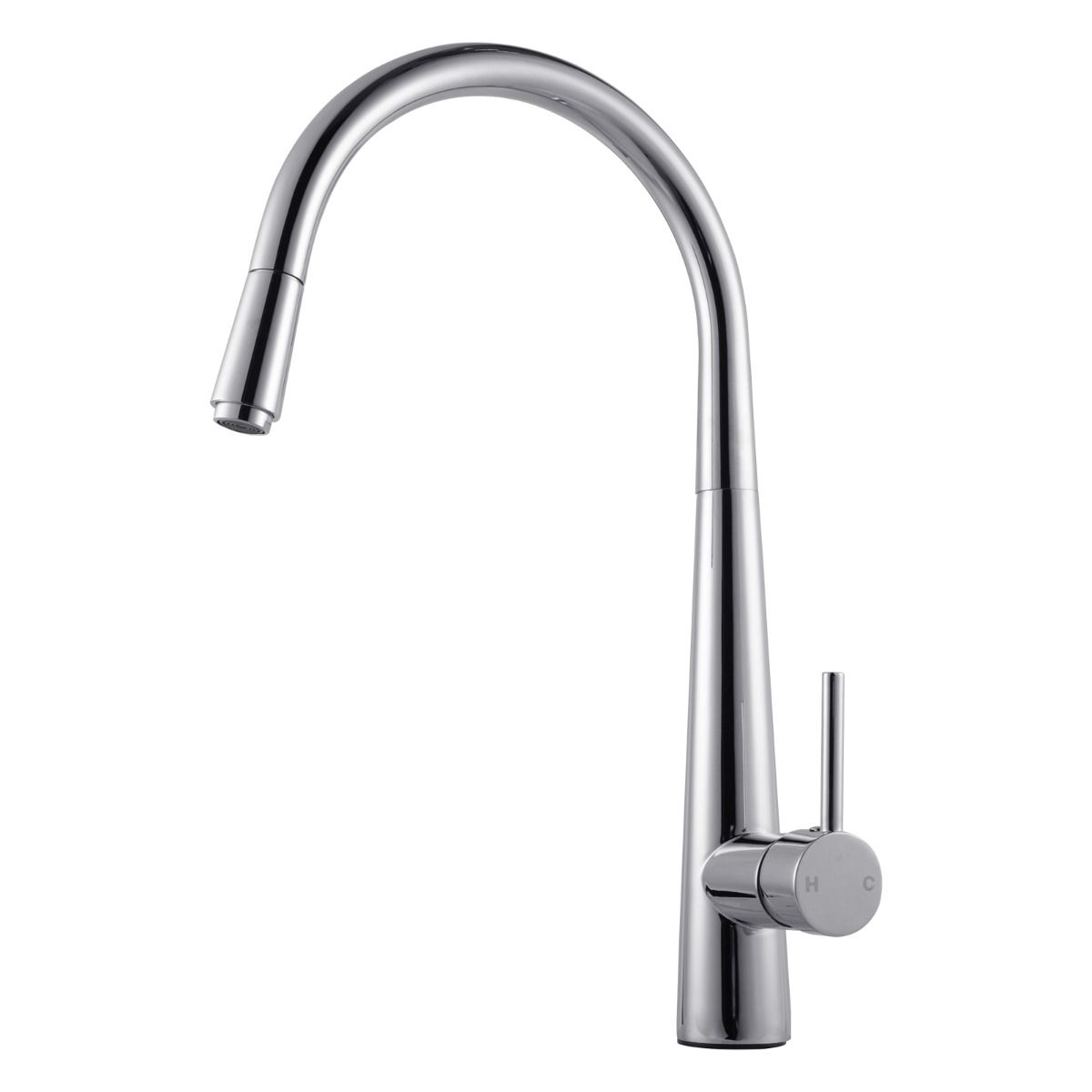 Pentro Brushed Nickel Pull Out Kitchen Mixer KT21.05