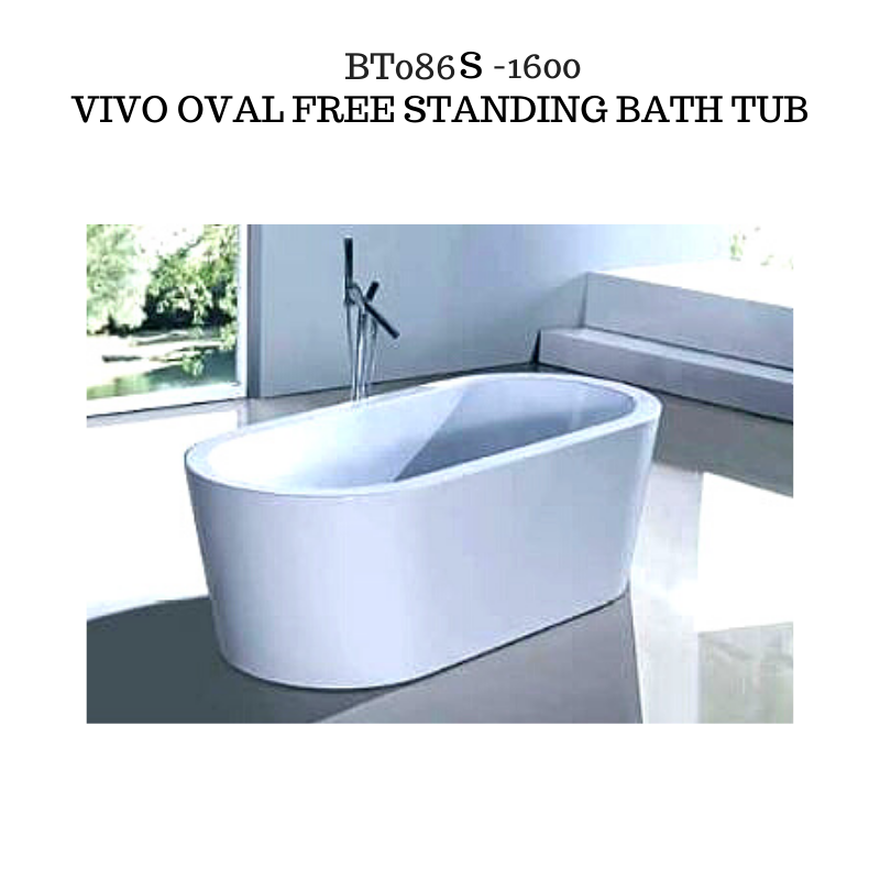 Oval shape freestanding Bath tub - VIVO-BT086