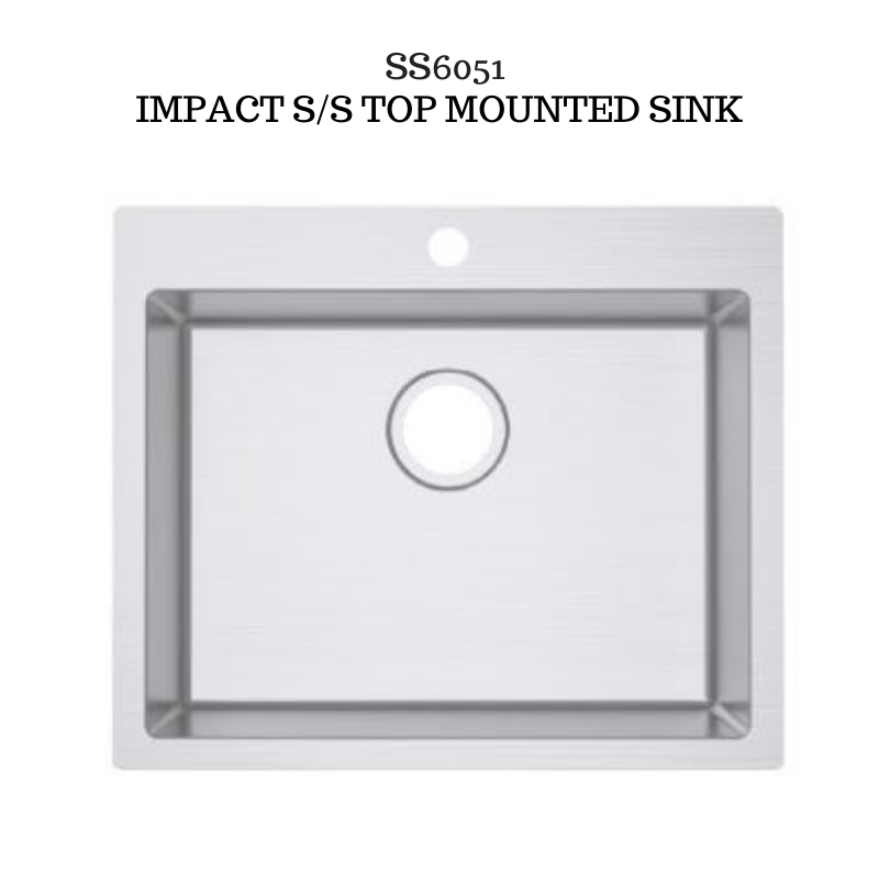 Stainless  Steel Kitchen Sink - SS6051