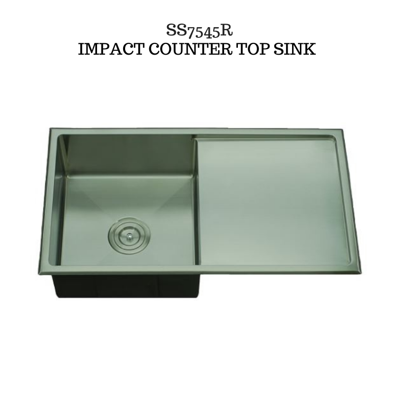 Stainless  Steel Kitchen Sink - SS7545R