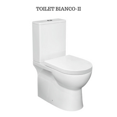 ECT Bianco II Wall faced rimless Toilet Suite