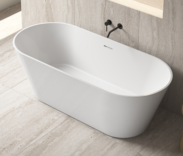 NAVA Freestanding bath-GLOSS WHITE 1400MM