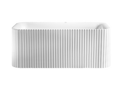 PIAZA FLUTED SQUARE BATH TUB- 1500MM